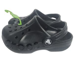 Crocs baya clog black little kid size C10 / 10 NWT